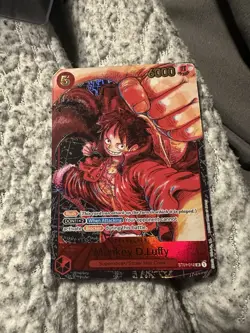 One Piece Monkey.D.Luffy ST01-012 Alt Art Awakening of New Era OP-05 English SR - Image 1