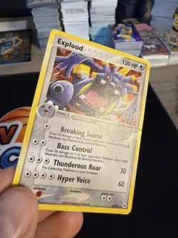 Exploud - 6/101 - Holo Rare Moderately Played Pokemon EX - Hidden Legends - Image 2