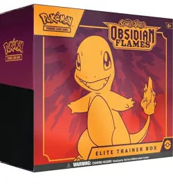 Pokemon TCG: Scarlet & Violet Obsidian Flames Elite Trainer Box Factory Sealed - Image 1