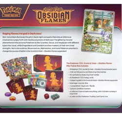 Pokemon TCG: Scarlet & Violet Obsidian Flames Elite Trainer Box Factory Sealed - Image 2