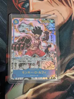 Monkey D. Luffy Manga Alt Art OP11-118 SEC A Fist of Divine Speed ONE PIECE NM - Image 1