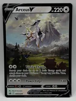 SWSH: Sword & Shield Promo Cards #SWSH204 Arceus V - Image 1