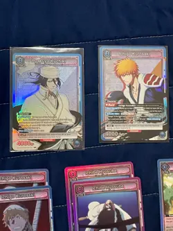 Union Arena Bleach Card Lot - 11 Cards - 2 Super Rares + Action Point - Image 2