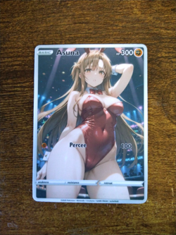 Beautiful Waifu Card - Asuna Work - Goddess ACG Custom DIY Fan Art Card - Image 1