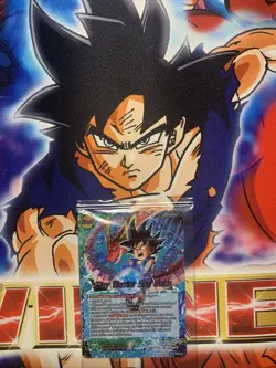 Tiny Warrior Son Goku Happy Holiday Pr Dragon Ball Super Card Game mint sealed - Image 1