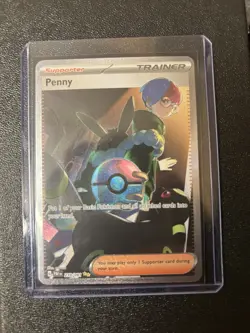 Penny 239/091 Special Illustration Rare Paldean Fates Pokemon Card NM - Image 1