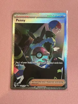 Pokemon TCG - Penny - 239/091 - Paldean Fates - Special Illustration Rare - NM - Image 1