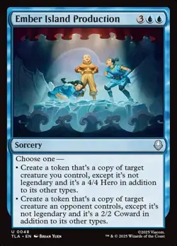 MTG - Ember Island Production (Foil) - Avatar: The Last Airbender NM/M Condition - Image 1