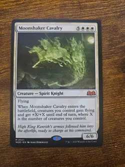 Moonshaker Cavalry | MTG Wilds of Eldraine Regular #021 NM - Image 1