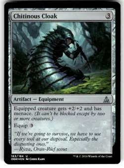 FOIL MTG Chitinous Cloak Oath of the Gatewatch Regular - Image 1