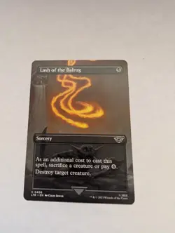 Lash of the Balrog (Borderless) Universes Beyond: MTG NM Regular - Image 1