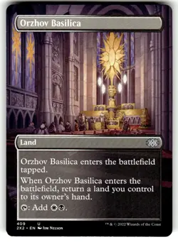 Orzhov Basilica (Borderless) Double Masters 2022 Regular MTG - Image 1