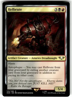 1x Helbrute NM-Mint, English Universes Beyond: Warhammer 40,000 MTG Magic - Image 1