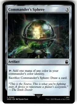 Commander's Sphere Universes Beyond: Doctor Who Regular MTG NM - Image 1