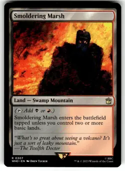 Smoldering Marsh Universes Beyond: Doctor Who Regular MTG NM - Image 1
