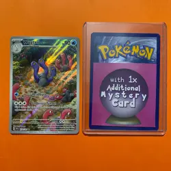 Wugtrio Illustration Rare Holo 224/091 Pokemon Card Paldean Fates NM 224/91 - Image 1