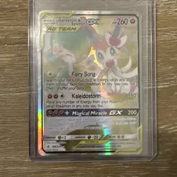 Pokemon Gardevoir & Sylveon GX (205) Alternate Full Art Unbroken Bonds Halo - Image 1