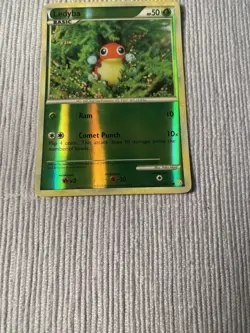 Pokemon TCG Ledyba Reverse Holo HeartGold And SoulSilver Yuka Morii Clay Art LP - Image 5