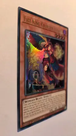 Yugioh! MP25-EN262 Fire King Courtier Ulcanix Ultra Rare 1st Edition NM/Mint - Image 2
