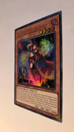 Yugioh! MP25-EN262 Fire King Courtier Ulcanix Ultra Rare 1st Edition NM/Mint - Image 3