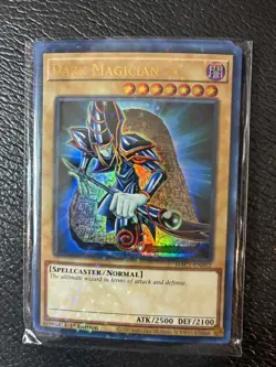 Yu-Gi-Oh Dark Magician HAC1-EN002 1st Edition Holo - Image 1