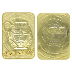 Yu-Gi-Oh! Limited Edition 24k Gold Plated Pot of Greed Metal Card - Image 3