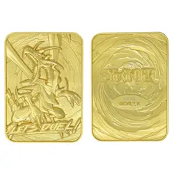 Yu-Gi-Oh! Limited Edition 24k Gold Plated Metal Card | Red Eyes B. Dragon - Image 1