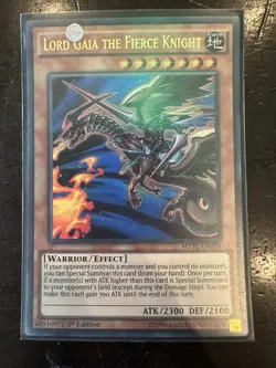 Lord Gaia the Fierce Knight - MVP1-EN050 - Ultra Rare - 1st Edition - Yugioh - Image 1
