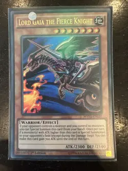 Lord Gaia the Fierce Knight - MVP1-EN050 - Ultra Rare - 1st Edition - Yugioh - Image 2