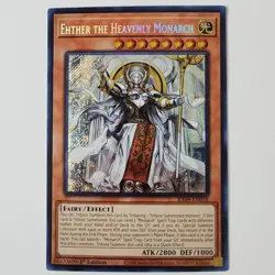 Ehther the Heavenly Monarch - RA04-EN018 - NM - Secret Rare - 1st ed - Yugioh - Image 1