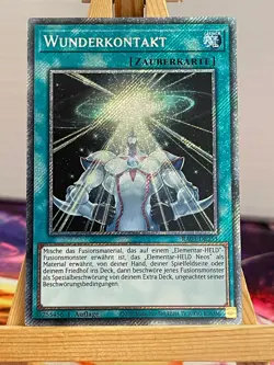 Wunderkontakt RA03-DE253 Platinum Secret Rare Deutsch NM YUGIOH - Image 1