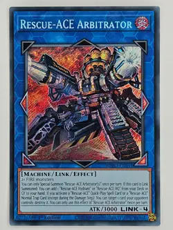 Yu Gi Oh - BPRO-EN051 Rescue-ACE Arbitrator - Secret Rare - Image 1
