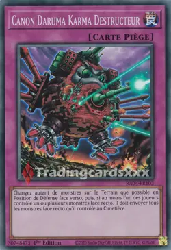 Yu-Gi-Oh! Canon Daruma Karma Destructeur : SR RA04-FR103 - Image 1