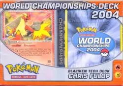 Pokemon 2004 World Championships (Chris Fulop) Blaziken Tech Deck - Choose Your - Image 1