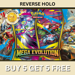 Pokemon - Mega Evolution - Reverse Holo - Choose your own - Multi-Buy - Image 1