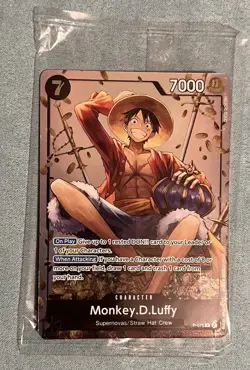 One Piece Card Game TS02 Tin Promo Bundle P073 P074 P075 Luffy Sabo Ace - Image 2