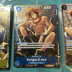 One Piece Card Game TS02 Tin Promo Bundle P073 P074 P075 Monkey Luffy Sabo Ace - Image 3