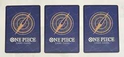 2024 One Piece Tony Tony Chopper Winner OP04-010 Promo (3x) Cards Foil English - Image 2