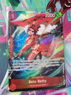 BELO BETTY OP05-015 R - ALT ART | ONE PIECE TCG CARD | THE BEST- PRB-01 - Image 1