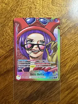 One Piece Belo Betty OP05-002 L Awakening of the New Era NM - Image 1