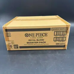 One Piece English OP-10 Royal Blood Booster Pack Box Case Sealed - Image 5