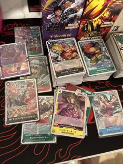 Japanese One Piece TCG Mix Bulk Lot Some English R/SR Included. See Pics. - Image 2