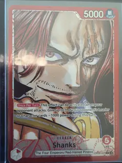 One Piece TCG English OP09-001 Shanks Leader Alt Art Parallel - Image 2