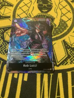 One Piece Pillars of Strength #OP03-092 Rob Lucci SR Super Rare Alternate Art - Image 1