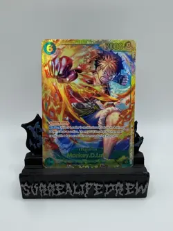 One Piece TCG Monkey.D.Luffy Carrying On His Will OP13-118 SEC Alt Art - Image 1
