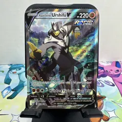 Rapid Strike Urshifu V - 153/163 - Pokemon Battle Styles Alternate Art Card NM - Image 1
