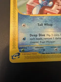 Wooper 66/147 Aquapolis Non Holo Near Mint Condition Pokemon Card Vintage WoTC - Image 4