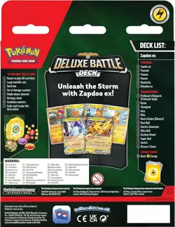 Pokemon TCG: Zapdos ex Deluxe Battle Deck - Image 4