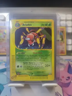 Ariados Aquapolis Holo Rare 2002 Pokemon TCG H3/H32 Wotc E Series Holo Lp+ - Image 1