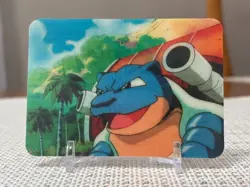 1998 Pokemon #PIKA-0028D/DVD Blastoise (3D Lenticular) Viz Video - Pioneer NM - Image 1